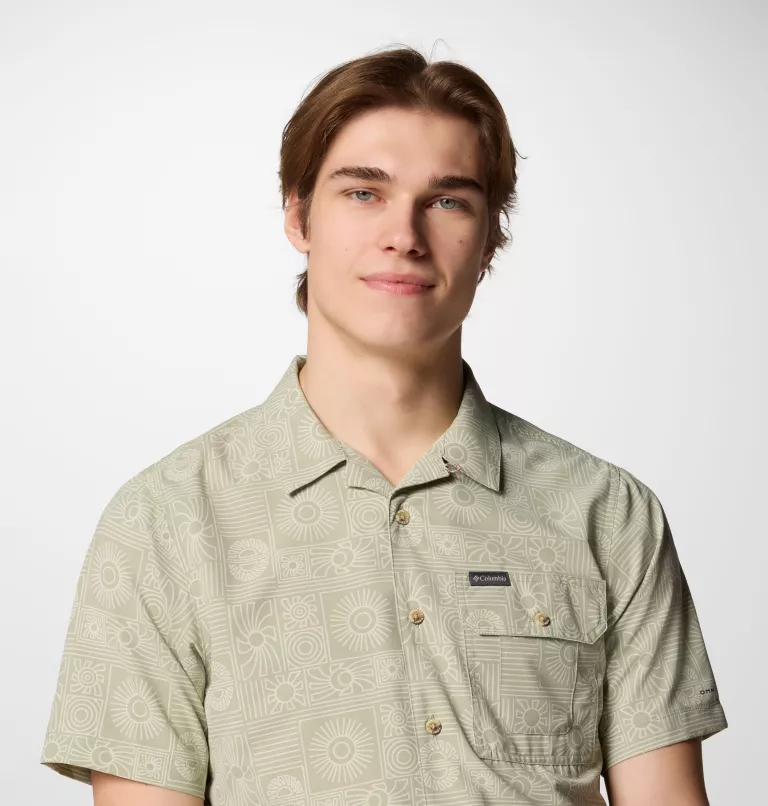 CAMISA MASCULINO COLUMBIA TECH TRAIL UTILITY PRINTED – foto 4